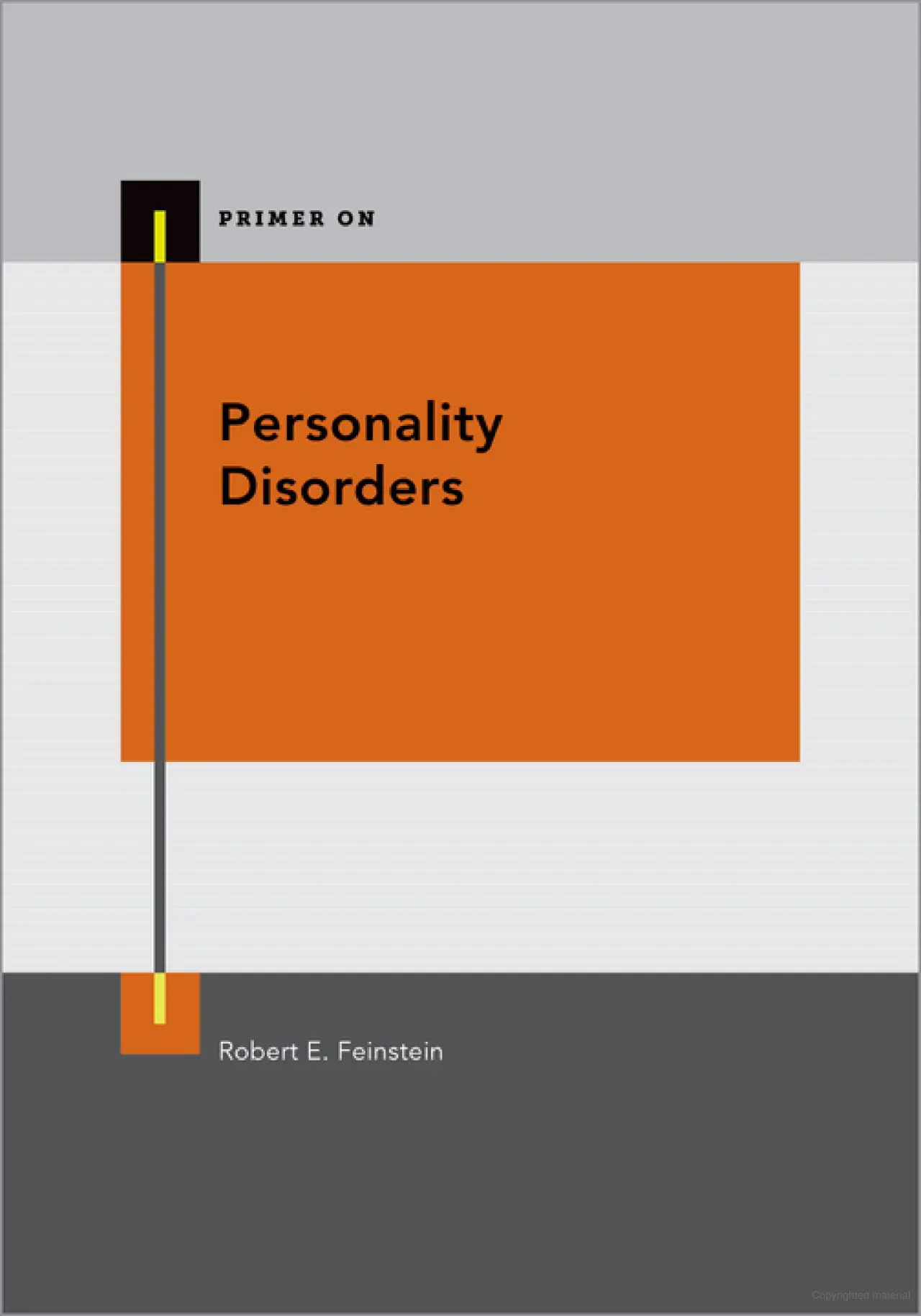 Primer on Personality Disorders book